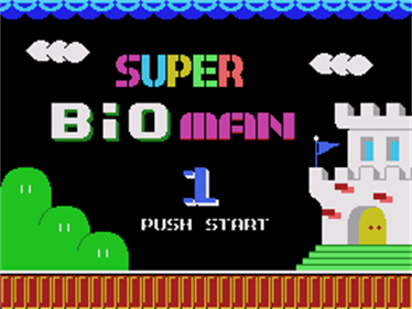 Super Bioman I - Screenshot - Game Title Image