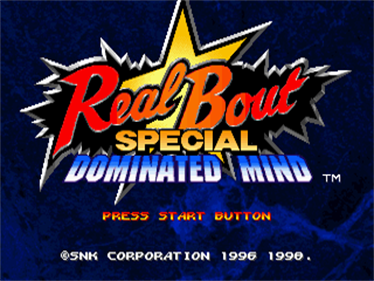 Real Bout Garou Densetsu Special: Dominated Mind - Screenshot - Game Title Image