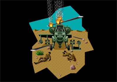 Desert Strike: Return to the Gulf - Screenshot - Game Over Image