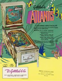 Atlantis (Gottlieb) - Advertisement Flyer - Front Image