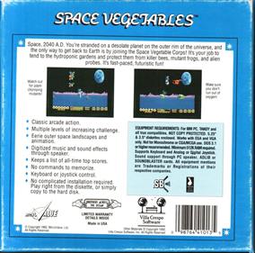 The Space Vegetable Corps - Box - Back Image
