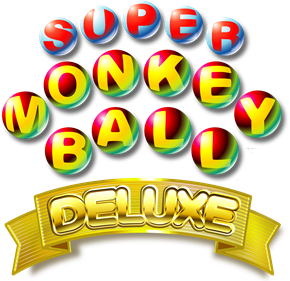 Super Monkey Ball Deluxe - Clear Logo Image