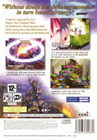 Disgaea: Hour of Darkness - Box - Back Image