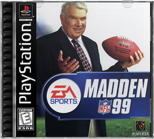 Madden NFL 99 - Box - Front - Reconstructed Image