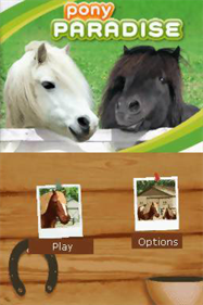 Discovery Kids: Pony Paradise - Screenshot - Game Title Image