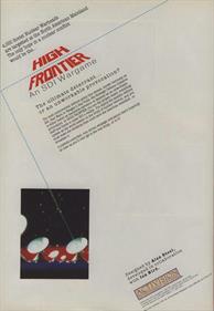 High Frontier: An SDI Wargame - Advertisement Flyer - Front Image