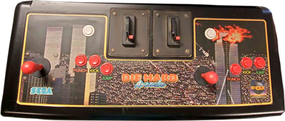 Die Hard Arcade - Arcade - Control Panel Image