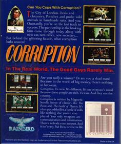 Corruption - Box - Back Image