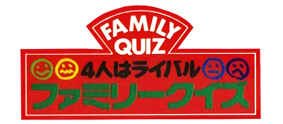 Family Quiz 4-nin wa Rival - Clear Logo Image