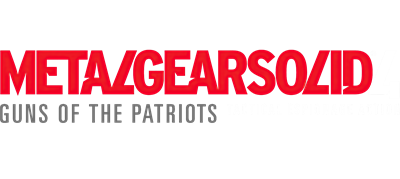 Metal Gear Solid 4: Guns of the Patriots - Clear Logo Image