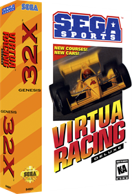Virtua Racing Deluxe - Box - 3D Image