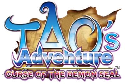 Tao's Adventure: Curse of the Demon Seal - Clear Logo Image
