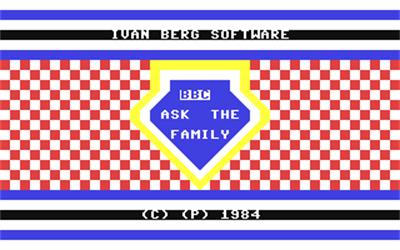BBC Ask the Family - Screenshot - Game Title Image