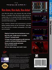 The Terminator - Fanart - Box - Back Image