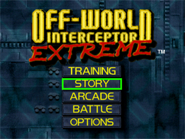 Off-World Interceptor Extreme - Screenshot - Game Select Image