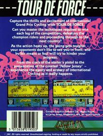 Tour de Force  - Box - Back Image