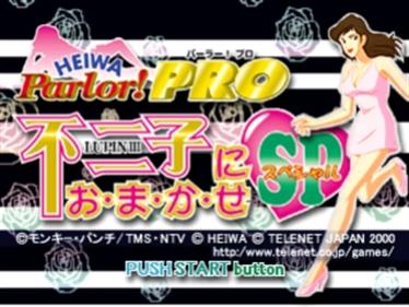 Heiwa Parlor! Pro: Fujiko Nio-ma-ka-se Special - Screenshot - Game Title Image