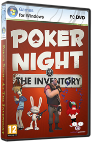 Poker Night at the Inventory - Box - 3D Image