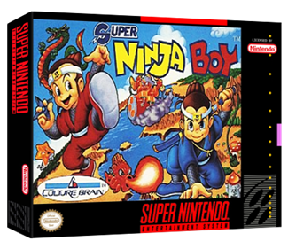 Super Ninja Boy - Box - 3D Image