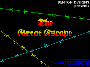 The Great Escape - Screenshot - Game Title Image
