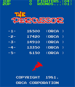 The Percussor - Screenshot - High Scores Image