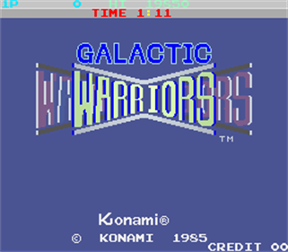Galactic Warriors - Screenshot - Game Title Image