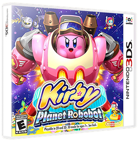 Kirby: Planet Robobot - Box - 3D Image