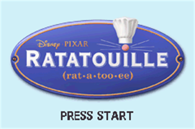 Ratatouille - Screenshot - Game Title Image