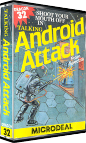 Talking Android Attack - Box - 3D Image