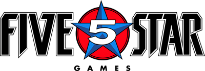 Five Star Games - Clear Logo Image