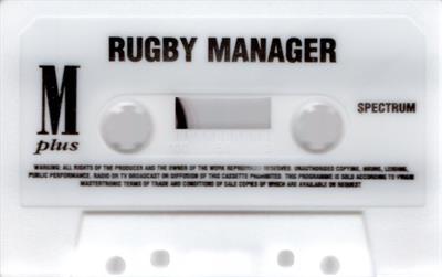 Rugby Manager (Mastertronic Plus) - Cart - Front Image