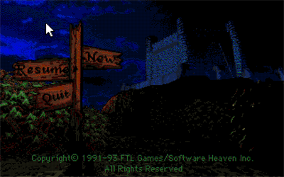 Dungeon Master II: Skullkeep - Screenshot - Game Select Image