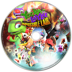 Yooka-Laylee and the Impossible Lair - Fanart - Disc Image
