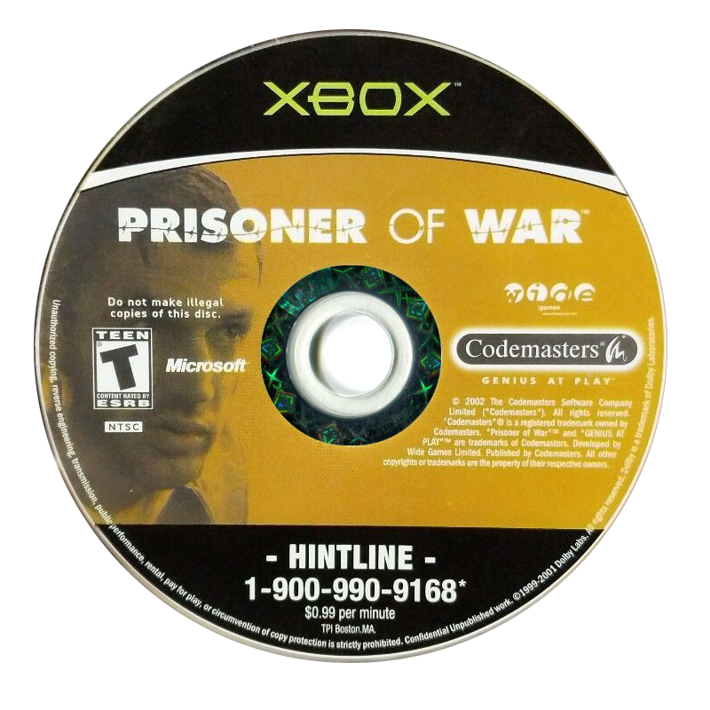 Prisoner Of War Details LaunchBox Games Database