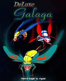 Deluxe Galaga - Box - Front - Reconstructed Image