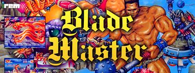 Blade Master - Arcade - Marquee Image