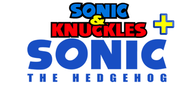 Sonic & Knuckles / Sonic The Hedgehog - Clear Logo Image