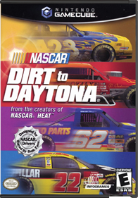 NASCAR: Dirt to Daytona - Box - Front - Reconstructed Image