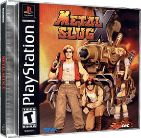 Metal Slug X - Box - 3D Image