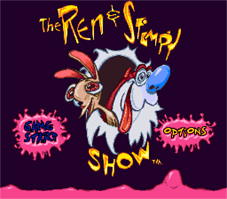 The Ren & Stimpy Show: Time Warp - Screenshot - Game Title Image