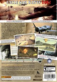 Blazing Angels 2: Secret Missions of WWII - Box - Back Image