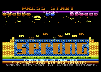 Sprong! - Screenshot - Game Title Image