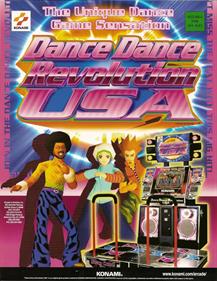 Dance Dance Revolution USA - Advertisement Flyer - Front Image