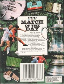 Match of the Day - Box - Back Image