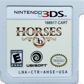 Horses 3D - Cart - Front Image