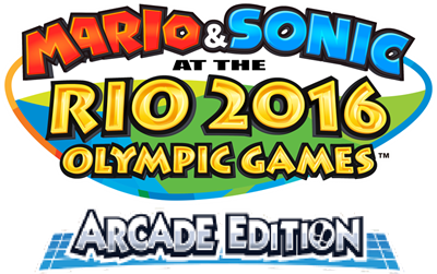 Mario & Sonic at the Rio 2016 Olympic Games Arcade Edition - Clear Logo Image