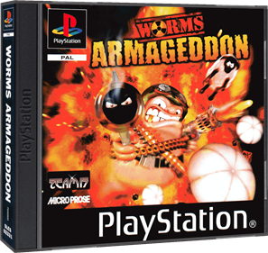 Worms Armageddon - Box - 3D Image