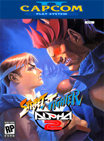 Street Fighter Alpha 2 - Fanart - Box - Front