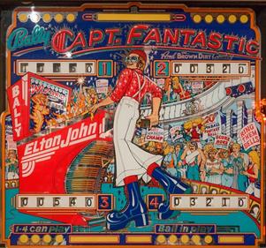 Capt. Fantastic and the Brown Dirt Cowboy - Arcade - Marquee Image