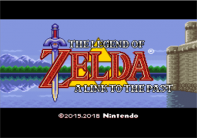 The Legend of Zelda: A Link to the Past: Hylian Legacy - Screenshot - Game Title Image